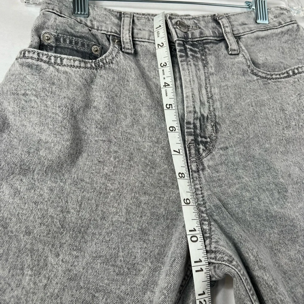 Gap Teen Girls Size 14 Stonewashed Gray‎ Mom Jeans